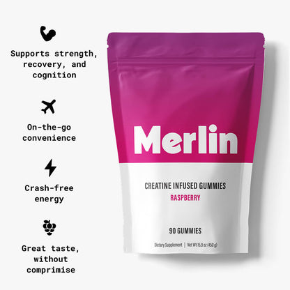 Merlin Creatine Infused Gummies